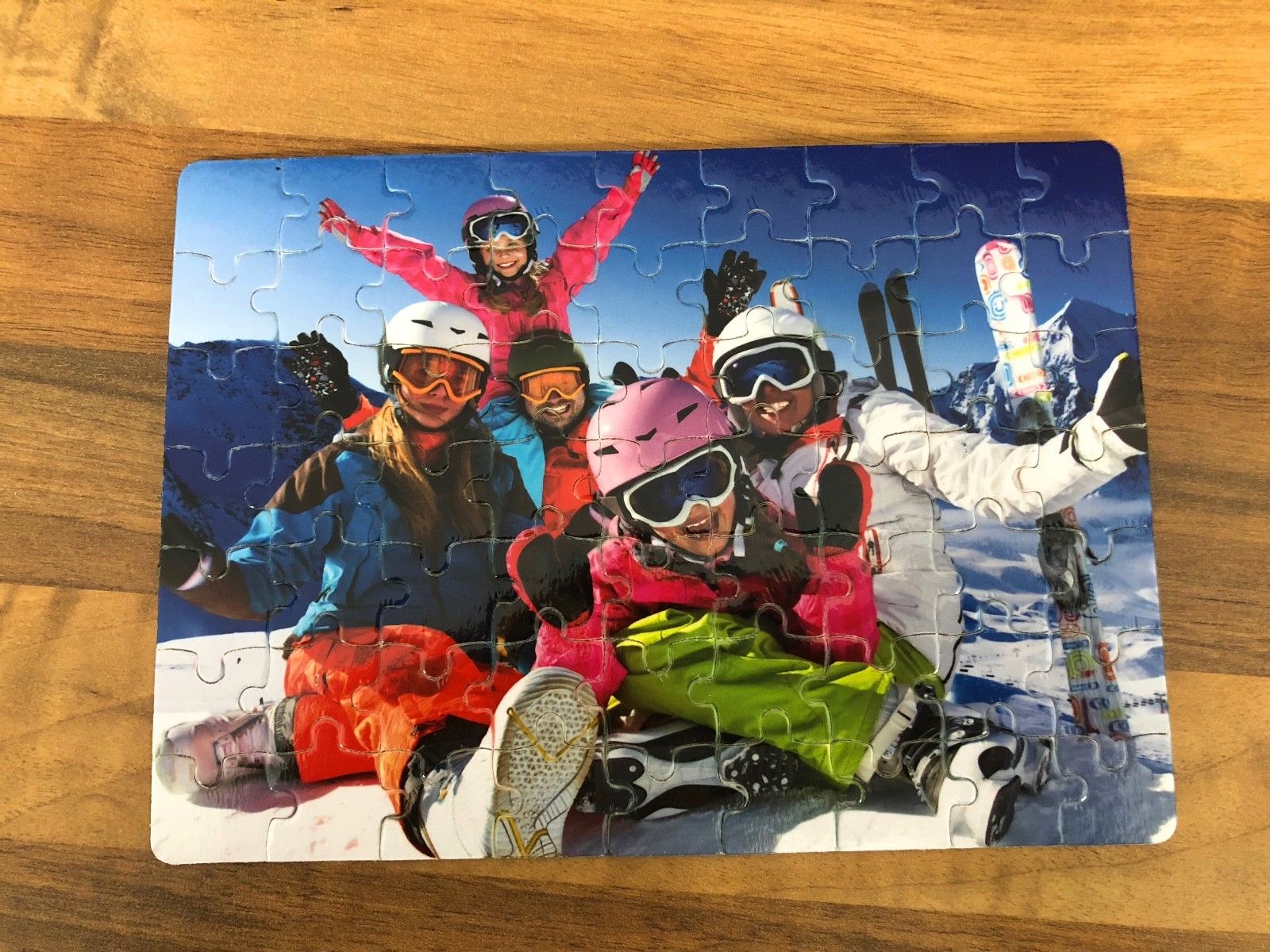 Personalised Customisable 63 Piece Cardboard Jigsaw