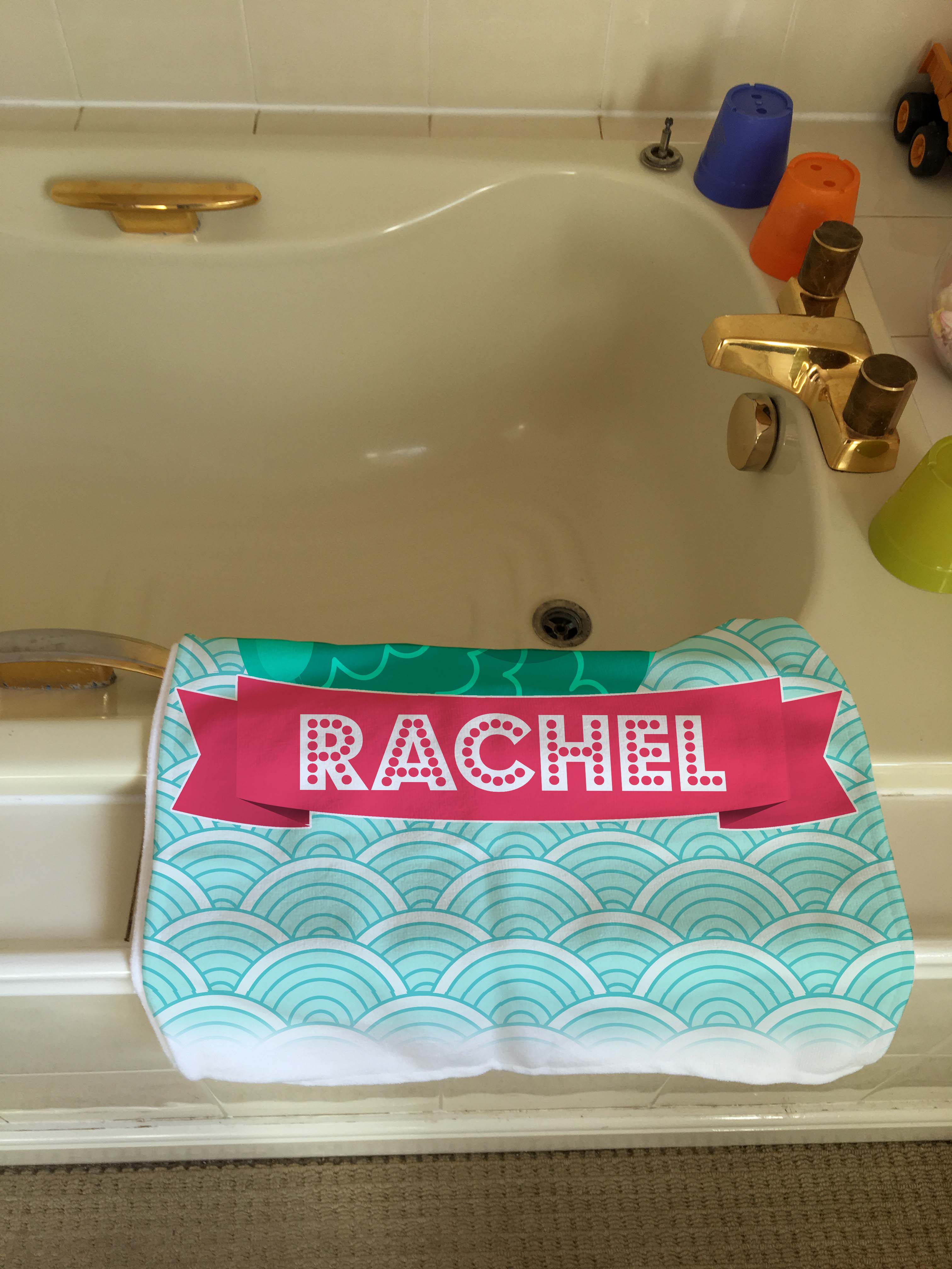 Personalised Children's Towel Mermaid