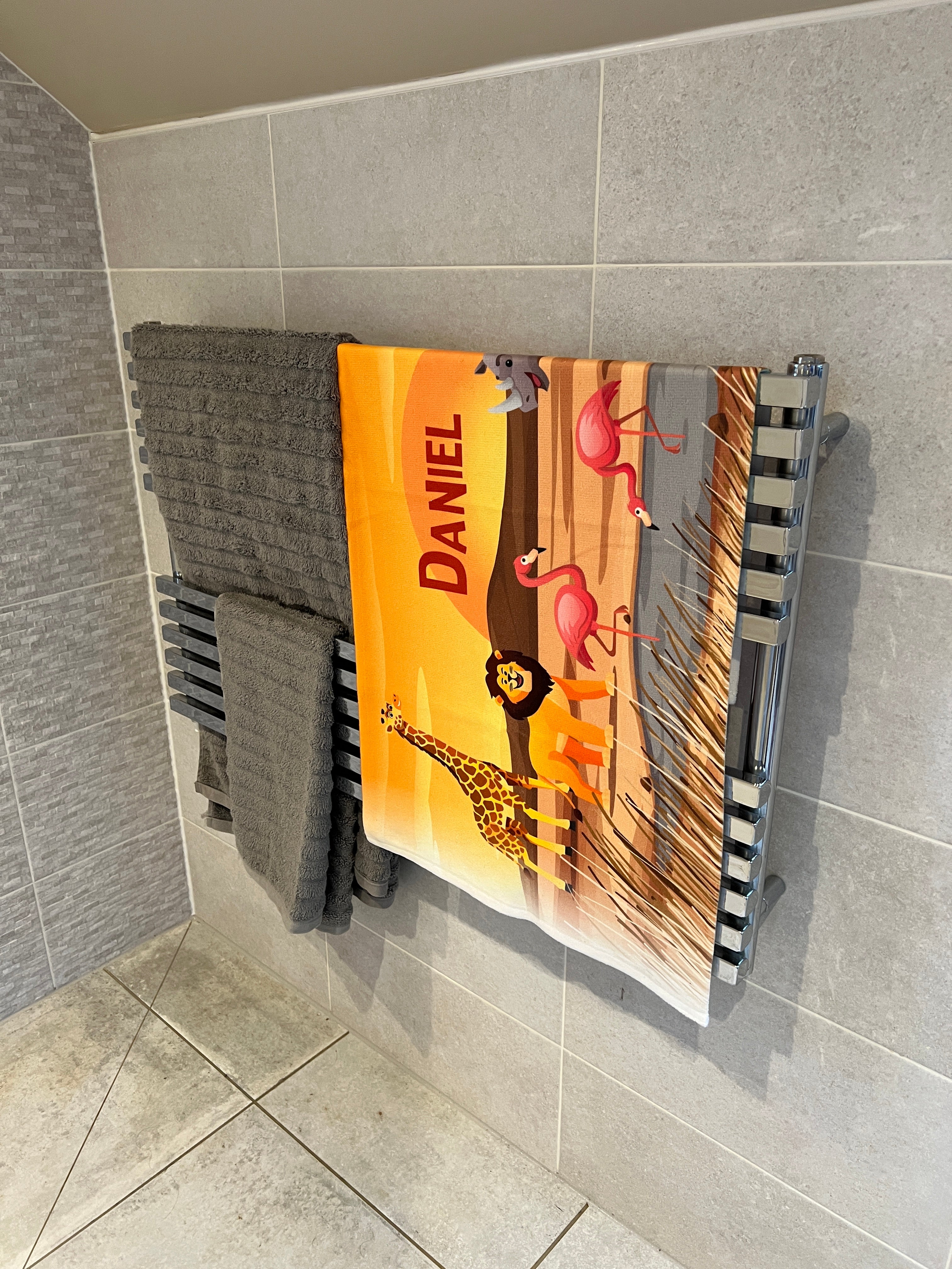 Personalised Children's Towel - Savannah