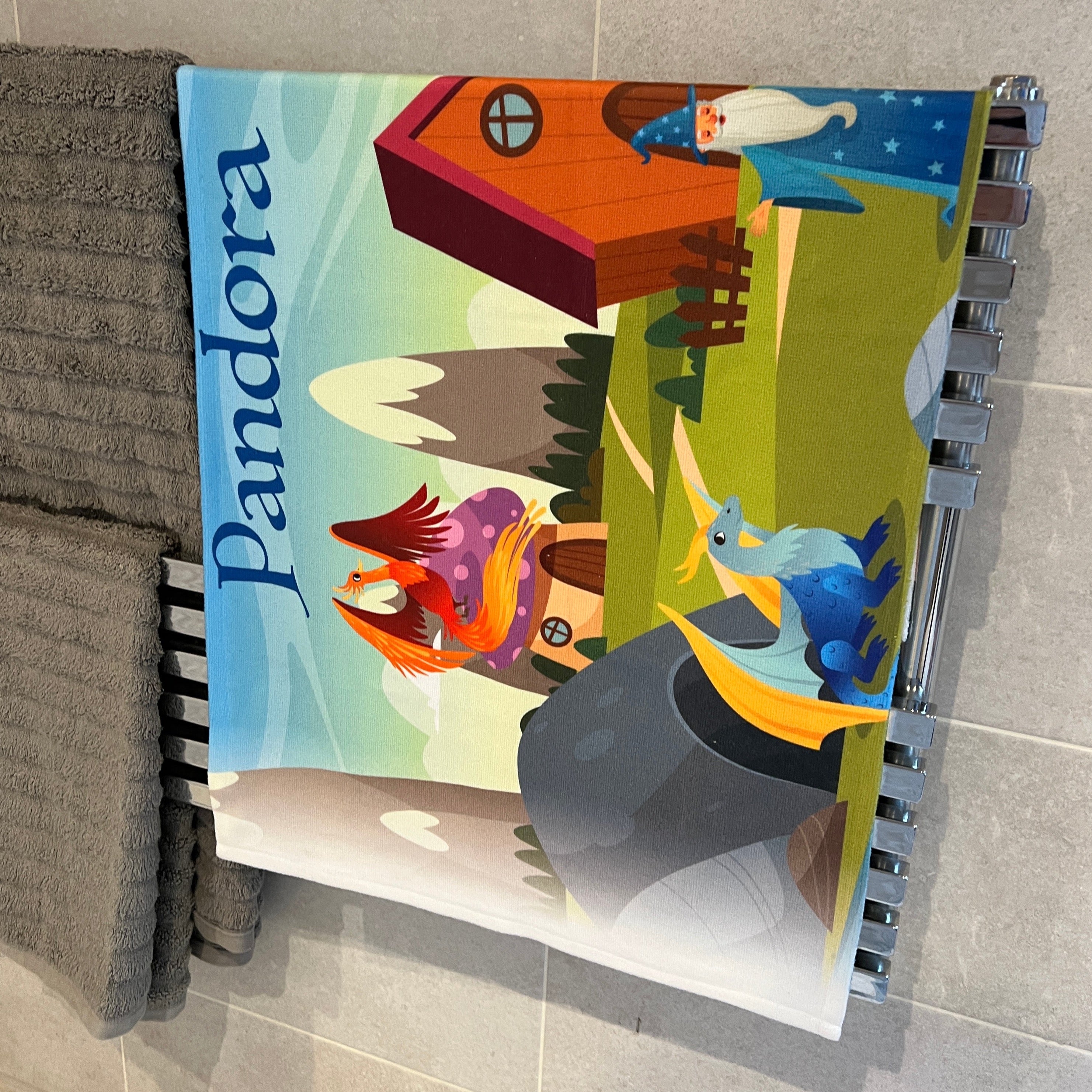 Personalised Children's Towel - Fantasy