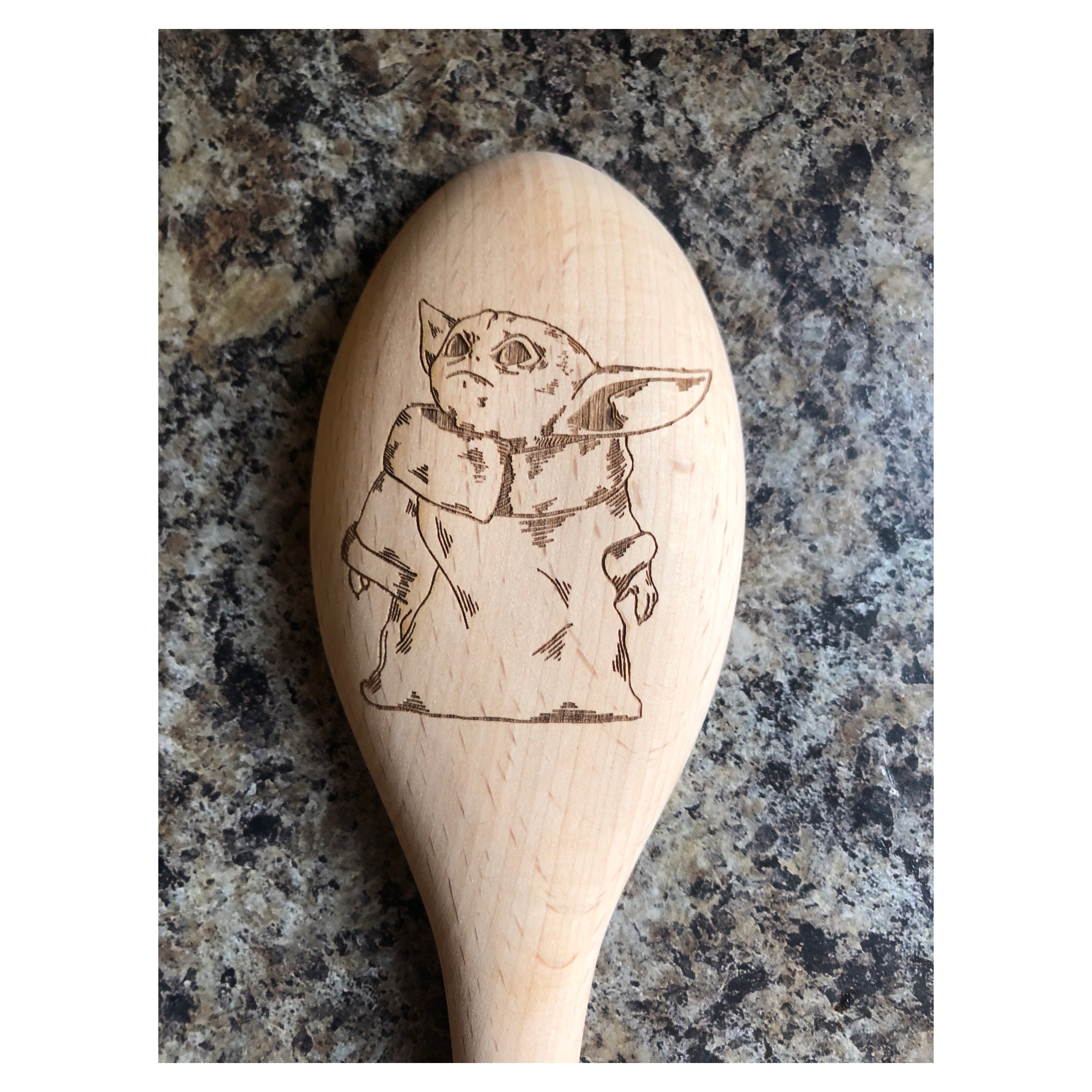 Personalised Engraved Wooden Spoon
