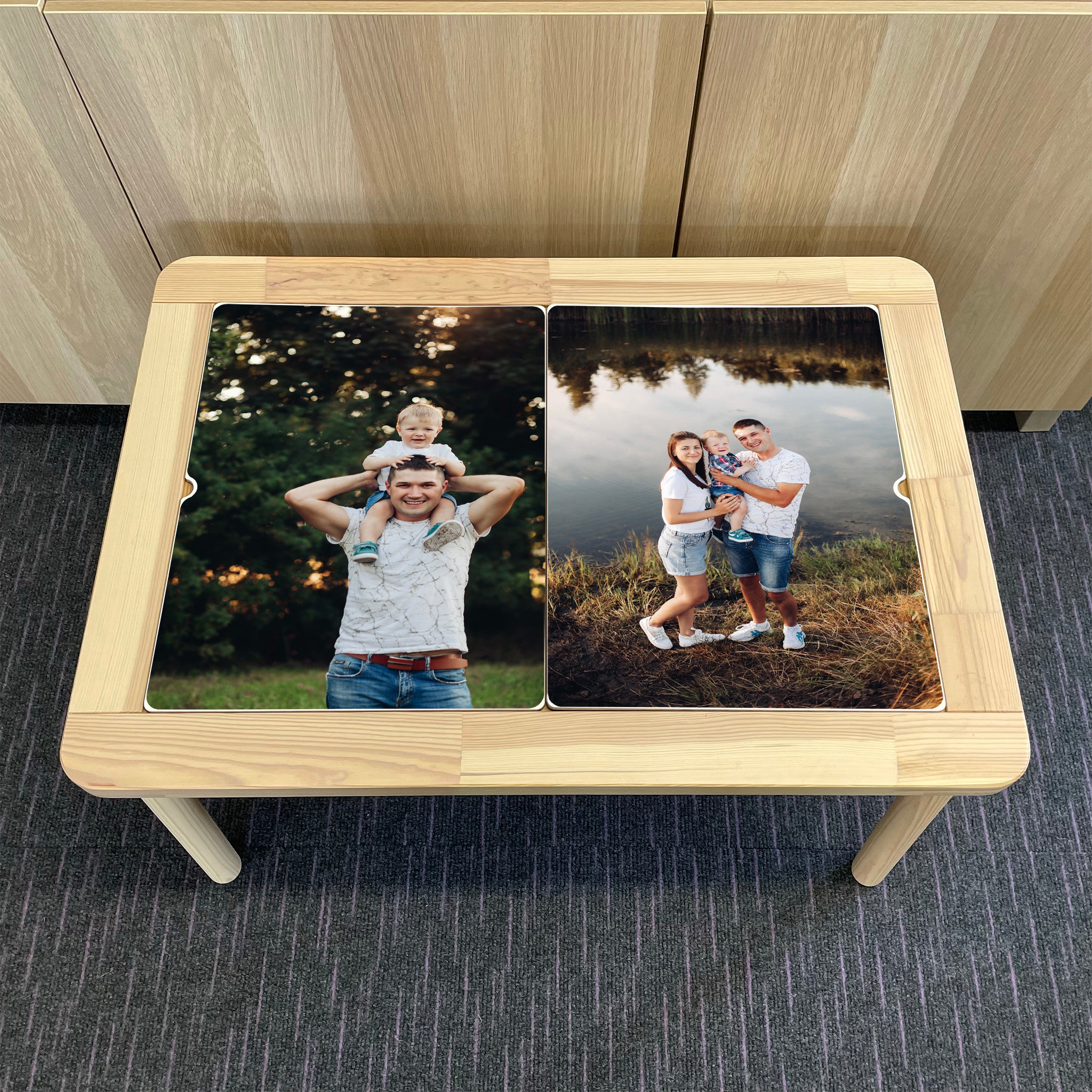 Personalised Table Top STICKER ONLY Compatible with IKEA Flisat Tables