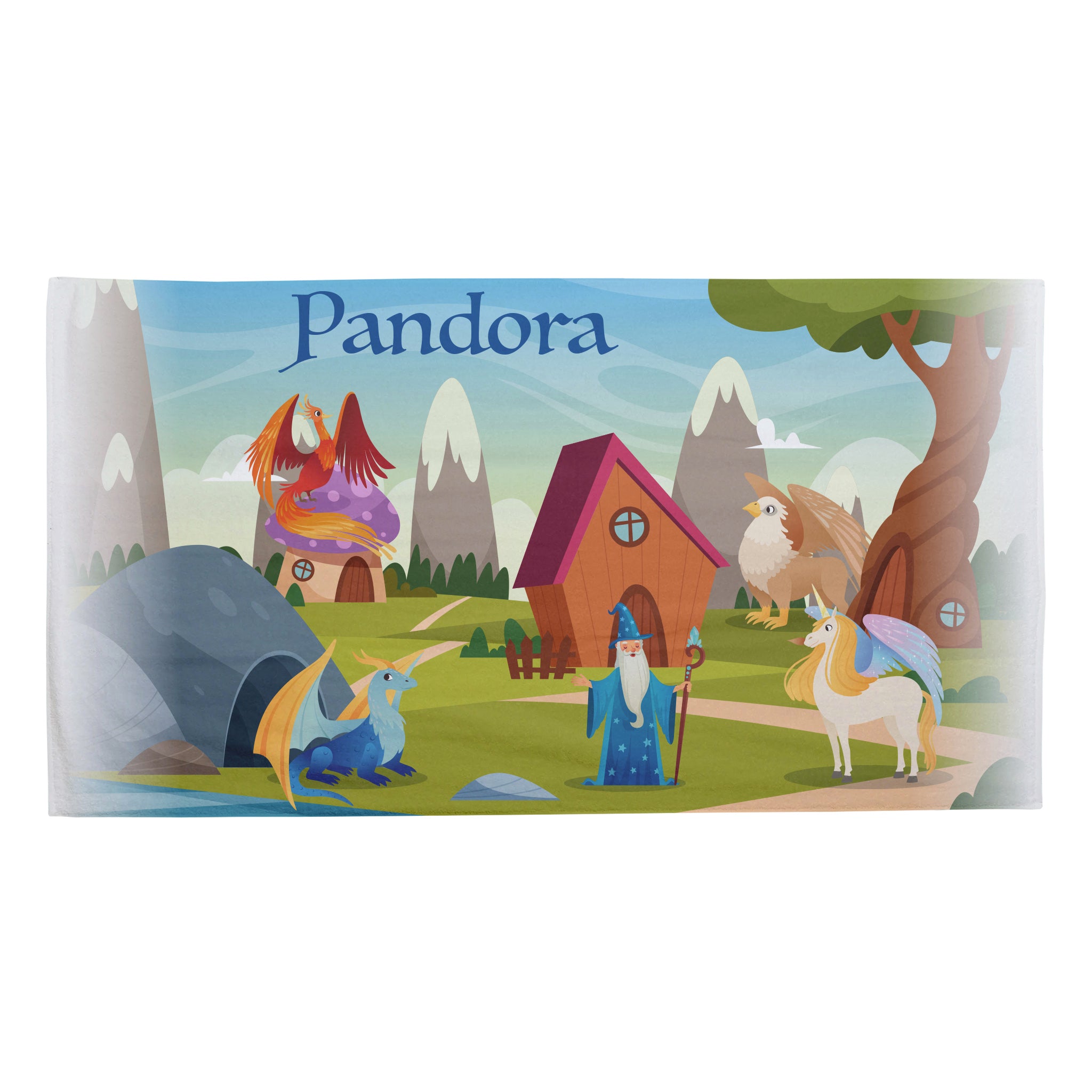 Personalised Children's Towel - Fantasy