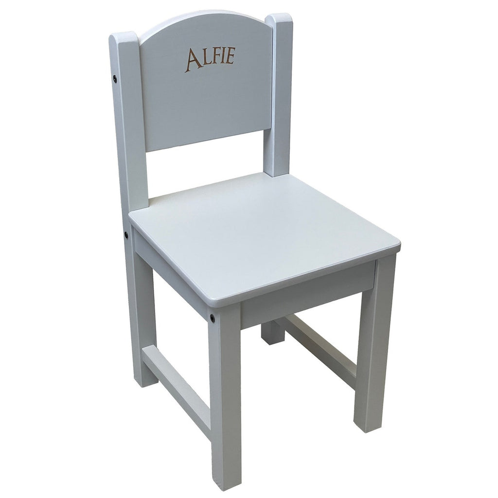 Personalised on sale childrens chair