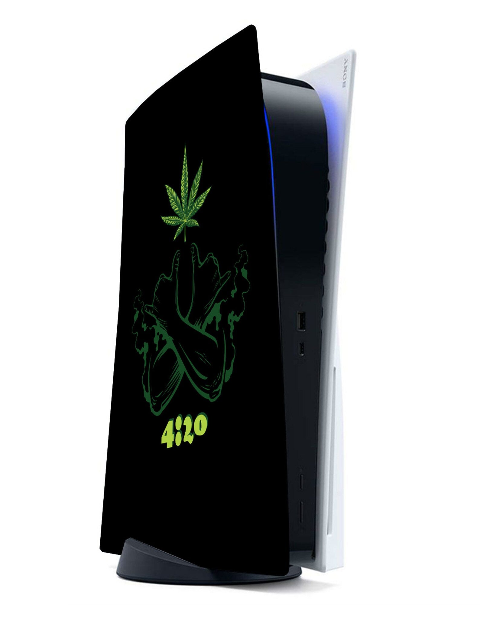 Personalised Weed Design PS5 Skin