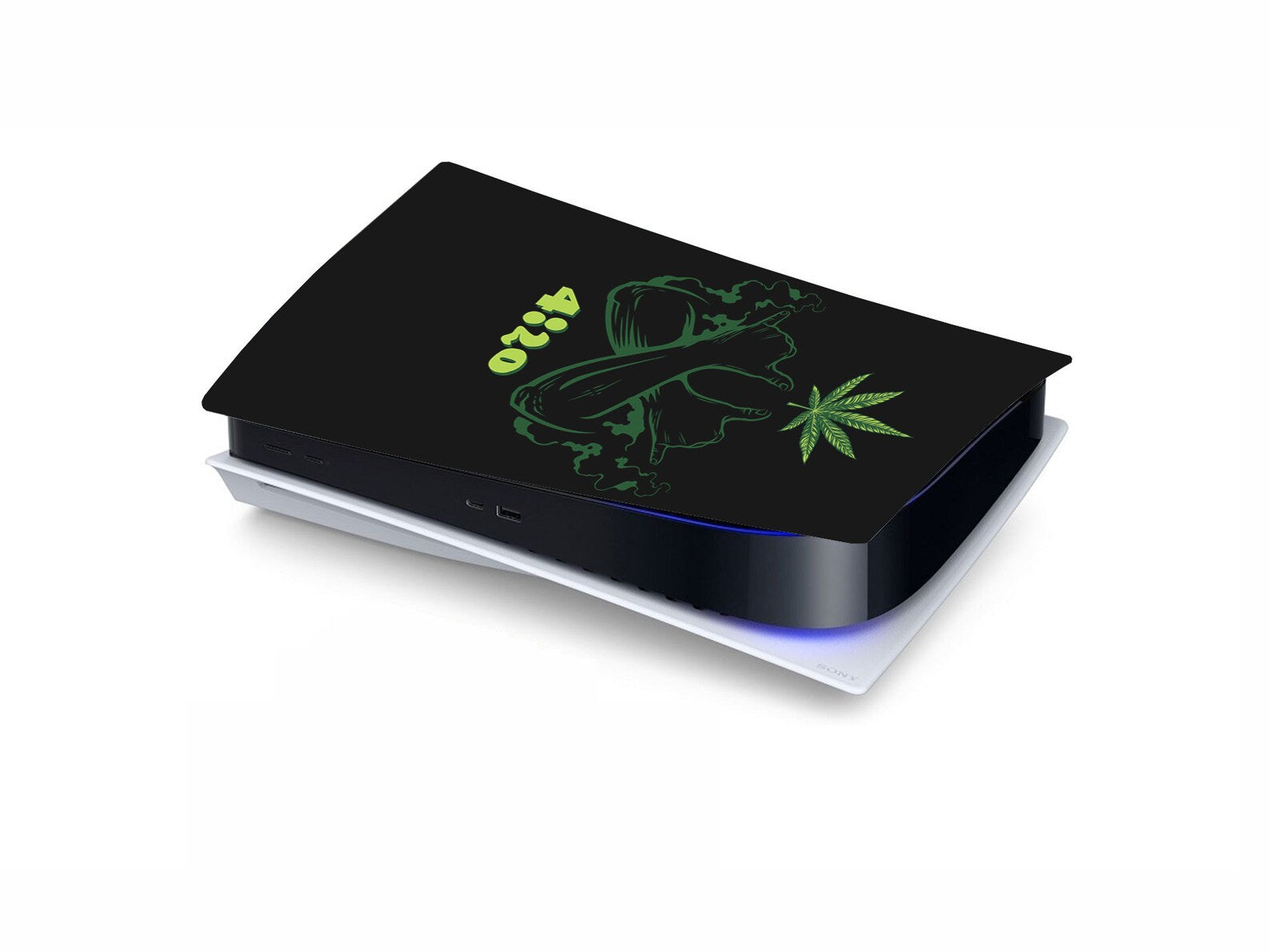 Personalised Weed Design PS5 Skin
