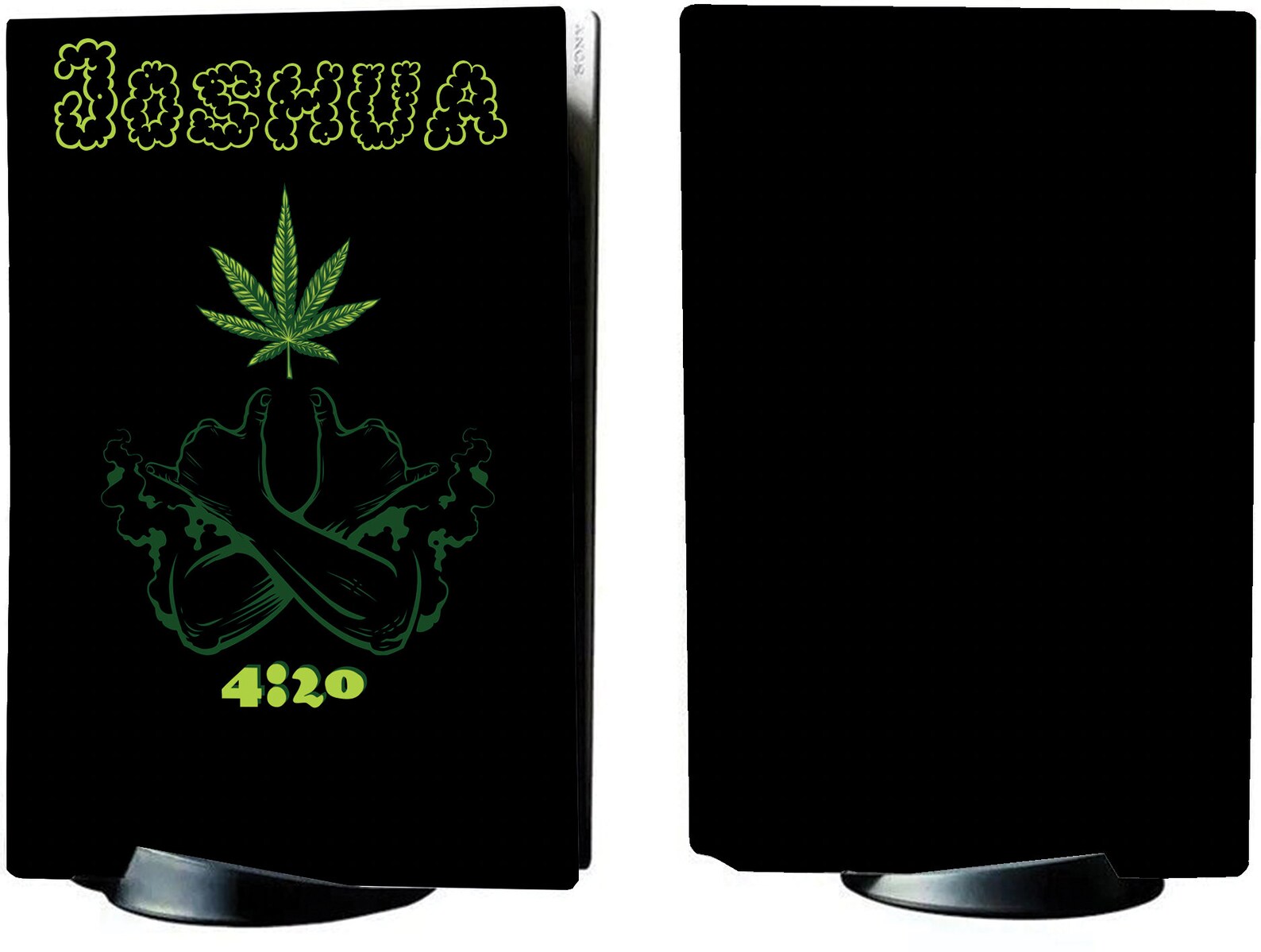 Personalised Weed Design PS5 Skin