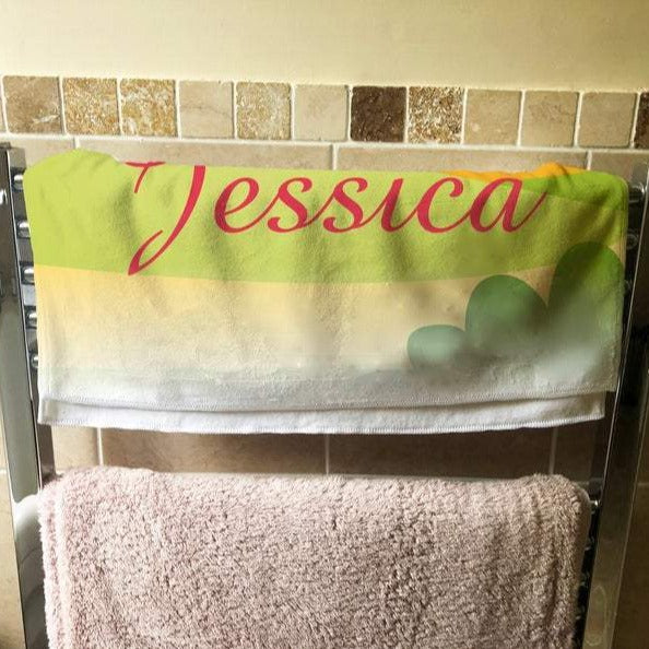 Personalised Children's Towel Unicorn Fairytale