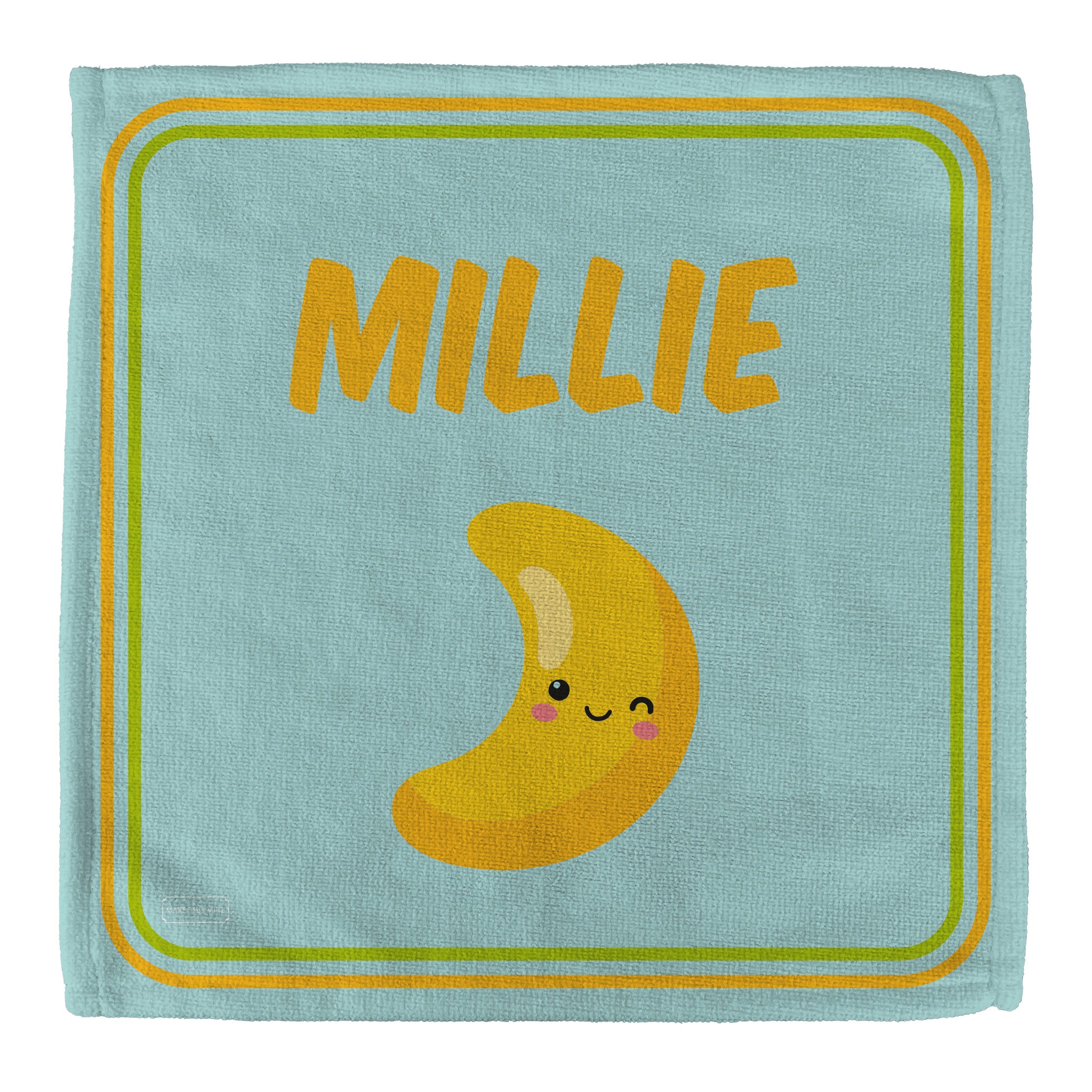 Personalised Children's Towel & Face Cloth Pack - Object Alphabet