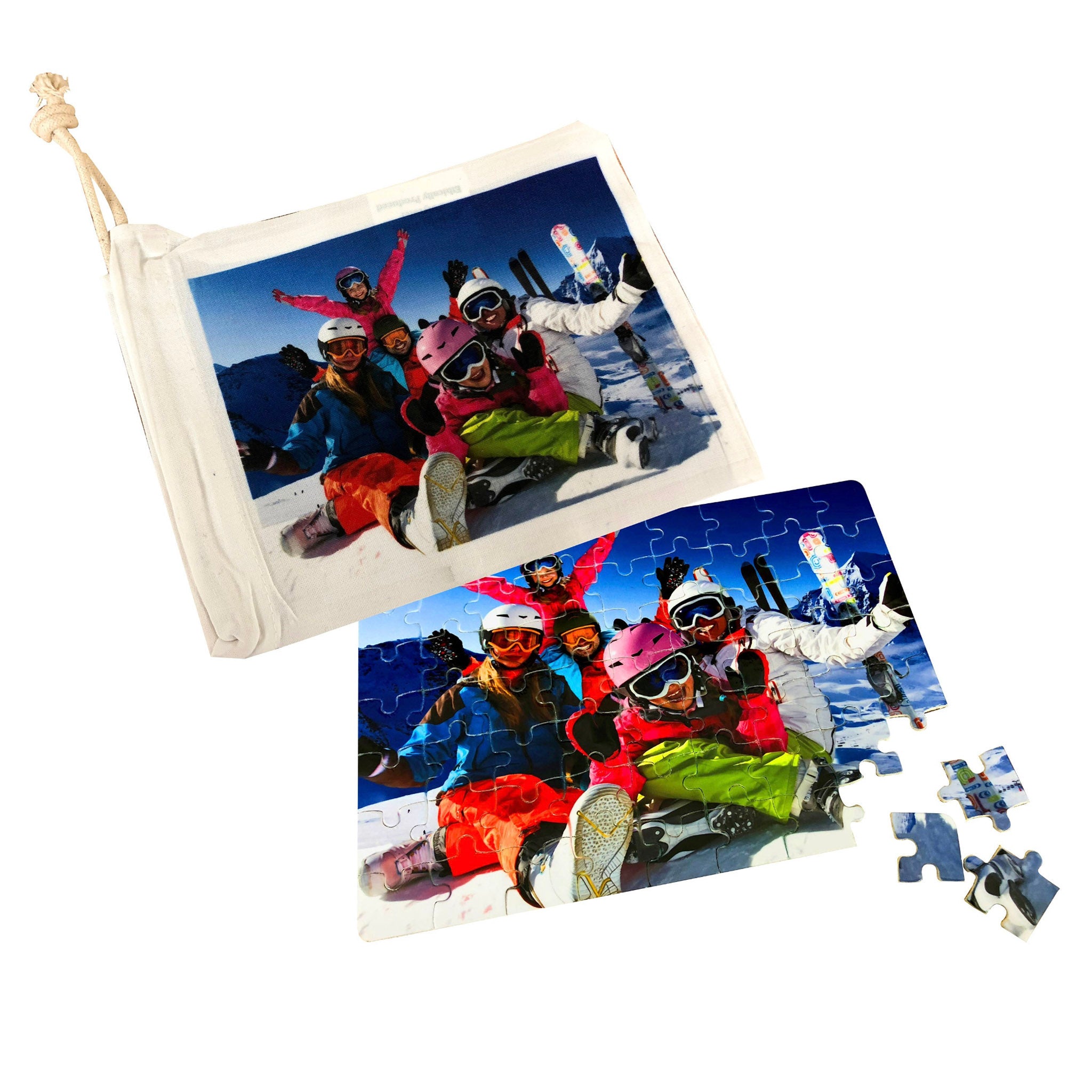 Personalised Customisable 63 Piece Cardboard Jigsaw