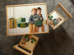 Personalised Children's Ikea LATT Wooden Table and 2 Chair Printed with any photos of your choice