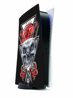 PS5 Tattoo Skull Personalised Console Vinyl Sticker