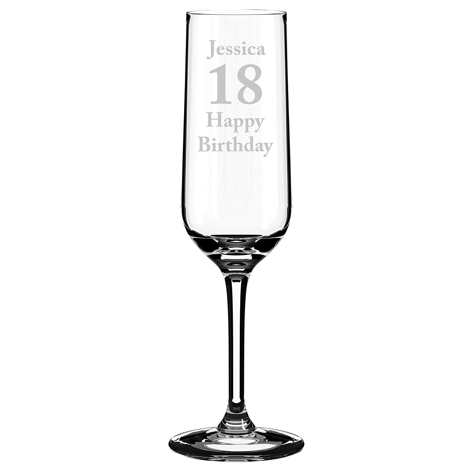 Personalised Champagne Flute