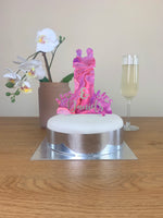 Personalised Perspex Mrs and Mrs Silhouette Pride Wedding Cake Topper