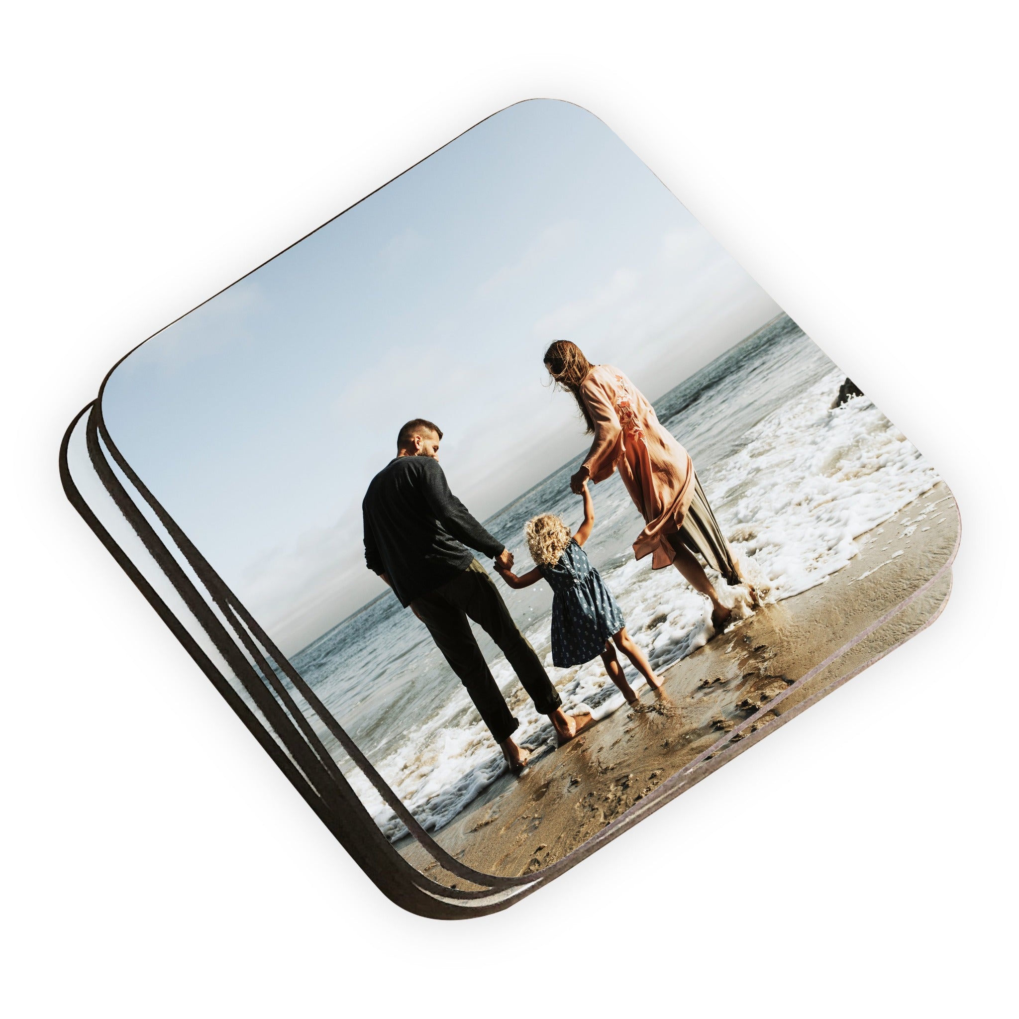 Personalised Photo High Quality Hardboard Coasters