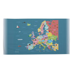 Personalised Children's Towel & Face Cloth Pack - Europe Map