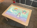Kids Fairy Table Top STICKER ONLY Compatible with IKEA Flisat Tables