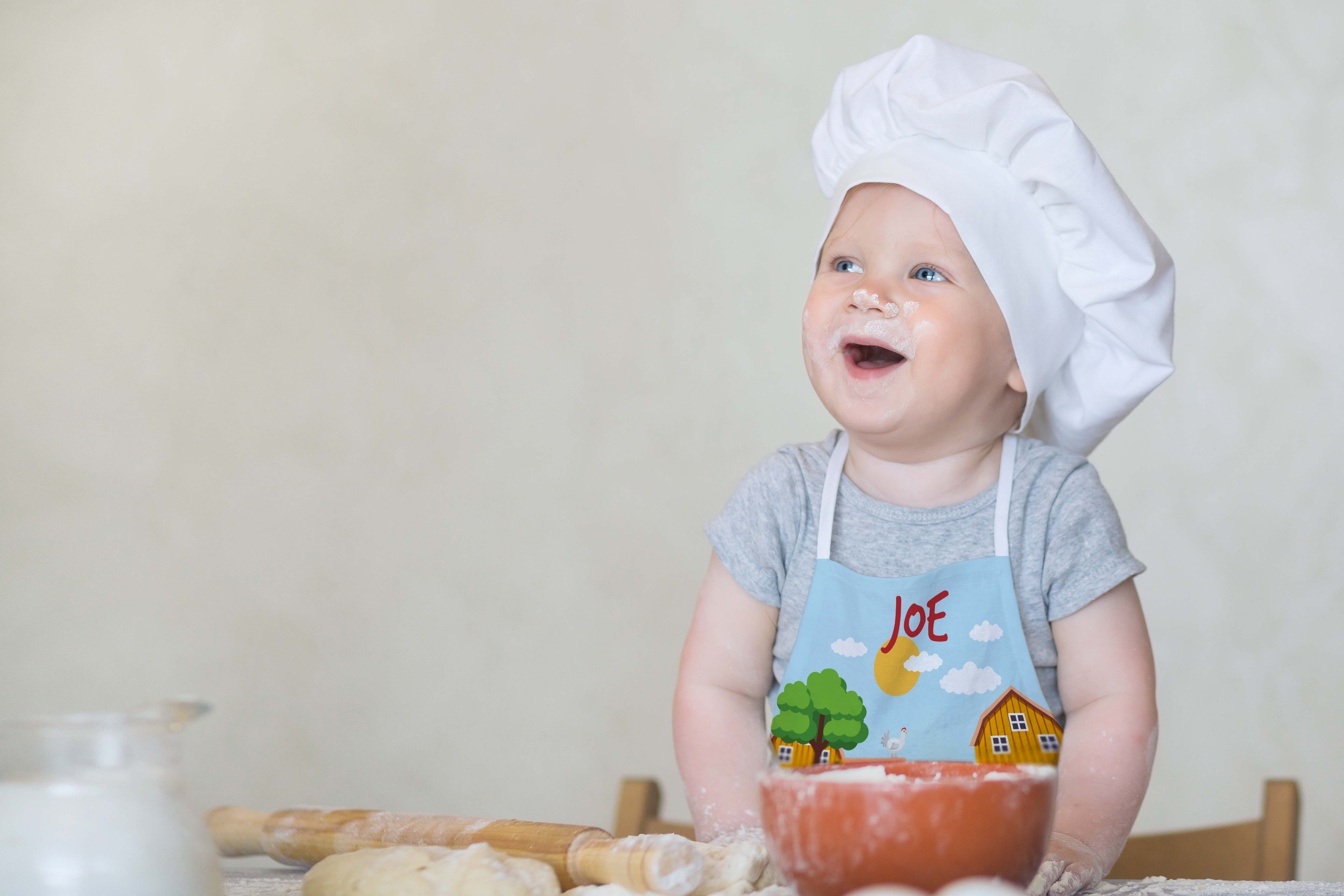 Personalised Toddler's Apron - Farm