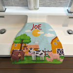 Personalised Children's Towel & Face Cloth Pack - Farm