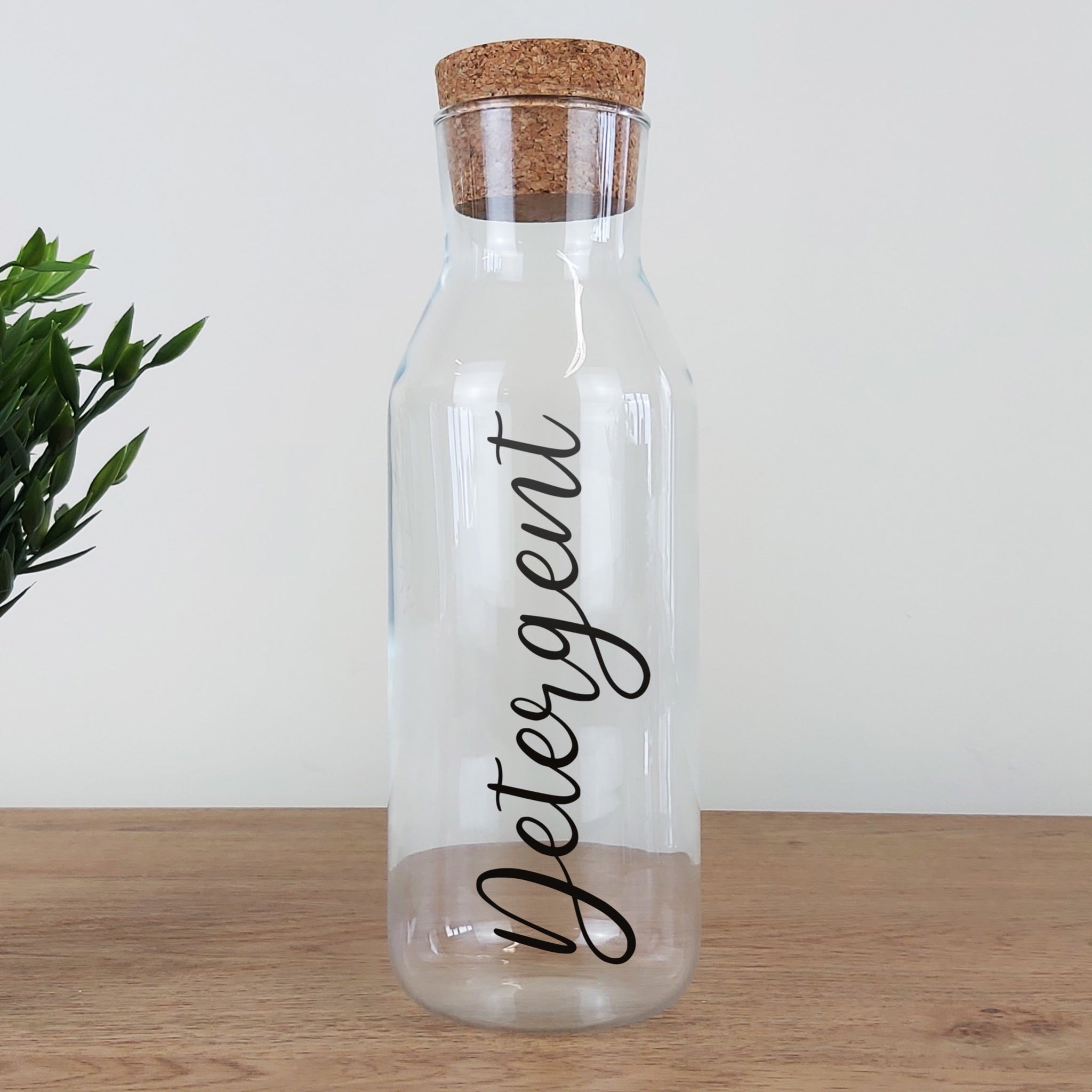 Customised Laundry Detergent 1L Carafe Jar