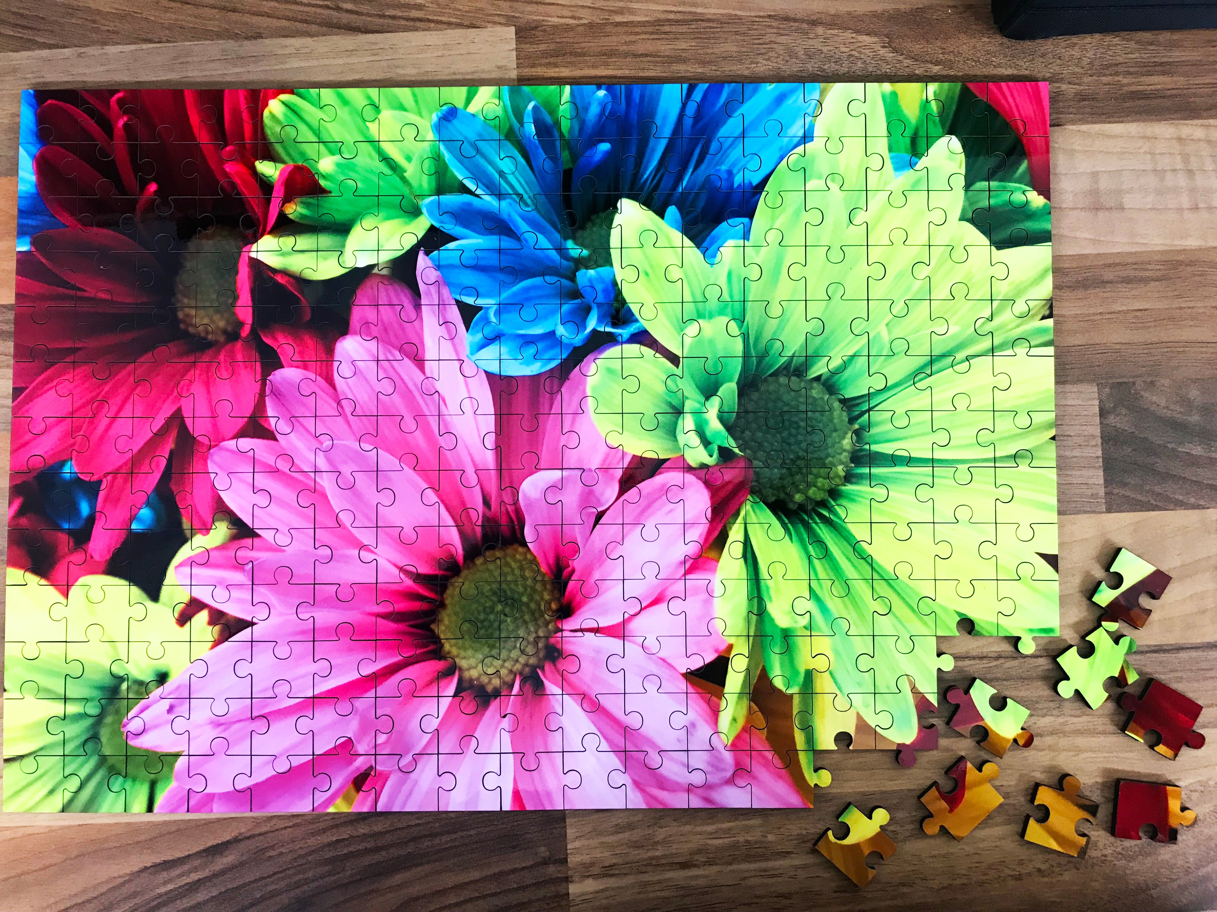 Personalised Customisable 221 Piece Hardboard Jigsaw