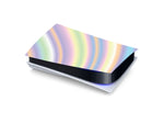 PS5 Rainbow Gamer Console Vinyl Sticker - Personalised name