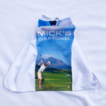 Tri Fold Golf Towel - Golf Print