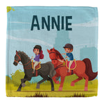 Personalised Children's Face Cloth - Horse