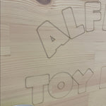 Personalised Children's Wooden Toy Box Trolley