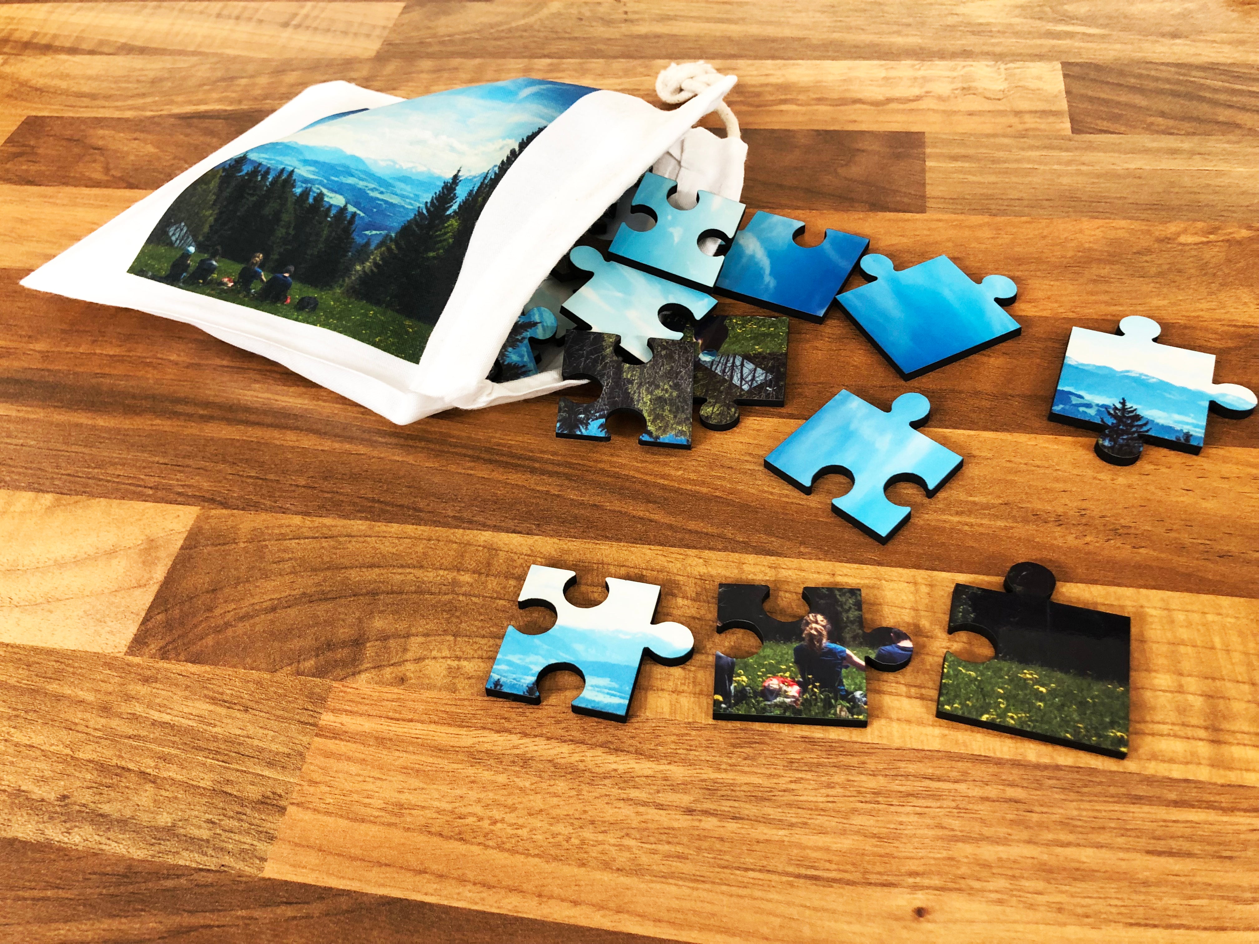 Personalised Europe Map 25 Piece MDF Jigsaw