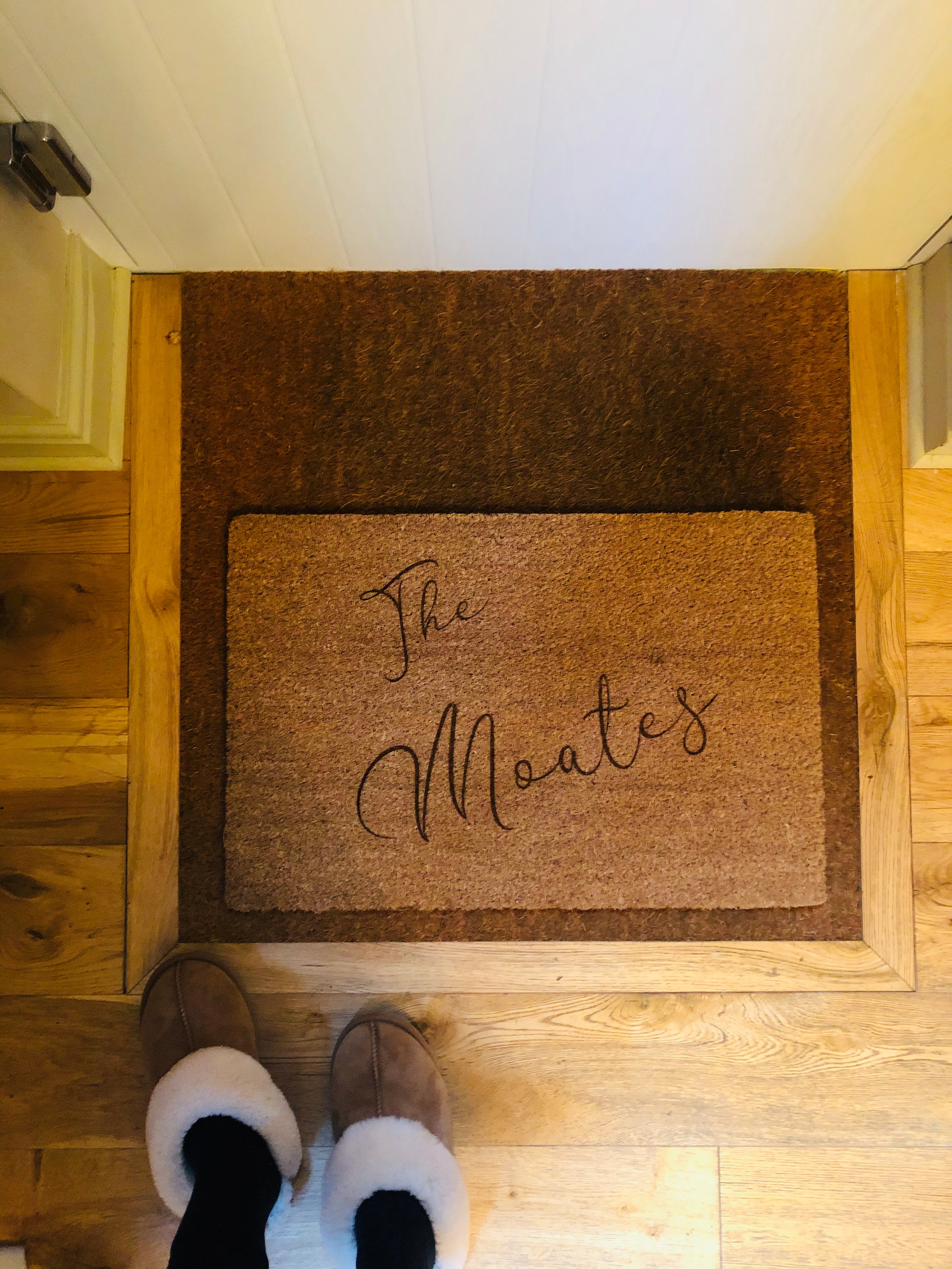 Personalised Custom Doormat with Names