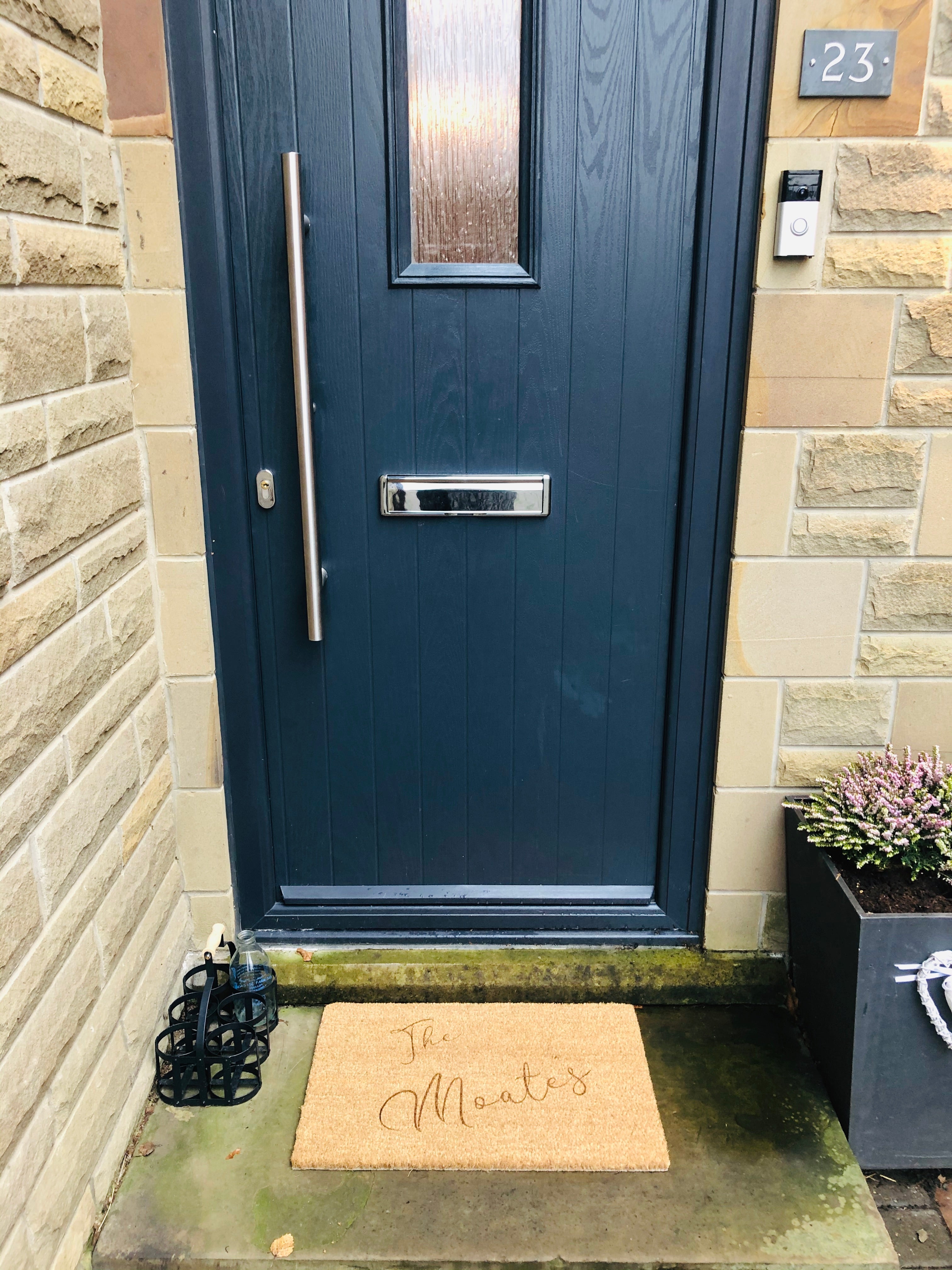 Personalised Custom Doormat with Family Name