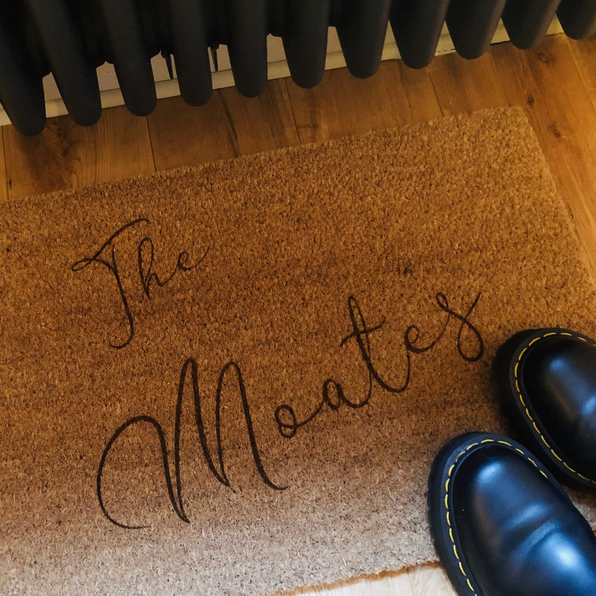 Personalised Custom Doormat with Family Name