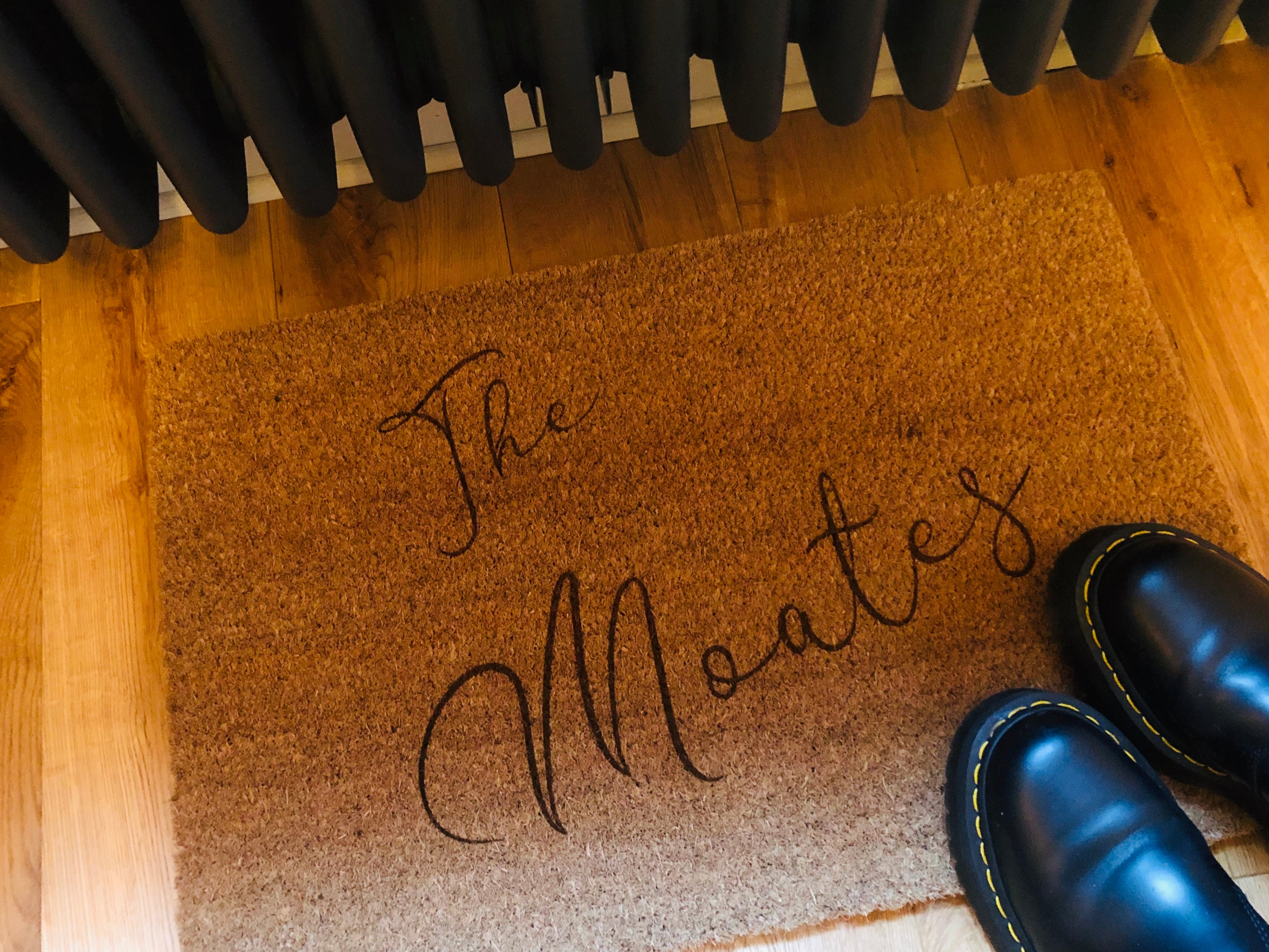 Knock Knock, It's Gin O'clock Coir doormat - Welcome Doormat