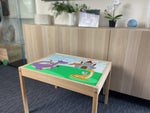 Kids Dragon Fairytale Table Top STICKER ONLY Compatible with IKEA Latt Tables