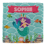 Personalised Children's Towel & Face Cloth Pack - Mermaid