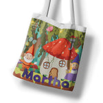 Personalised Children's Tote Bag - Mushroom