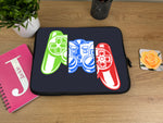 Laptop Sleeve with Multicoloured Game Controller Design