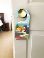 Personalised Children's Door Hanger - Race Car
