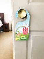 Personalised Children's Door Hanger - Princess