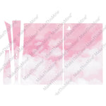 PS5 Pink Cloud Personalised Console Vinyl Sticker