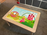 Kids Princess Fairytale Table Top STICKER ONLY Compatible with IKEA Flisat Tables