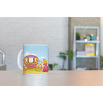 Personalised Children's Mug & Coaster Set - Princess