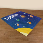 Personalised Children's Face Cloth - Planets Solar System