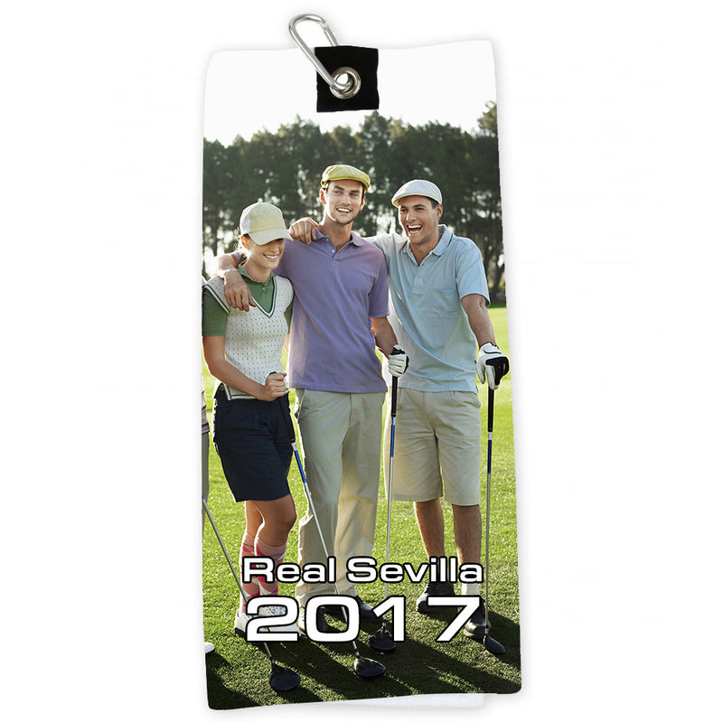 Personalised Tri Fold Golf Towel