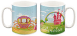 Personalised Children's 10oz Ceramic Mug - Princess Fairytale