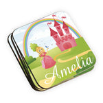 Children's Princess Design Coasters(Set of 4)