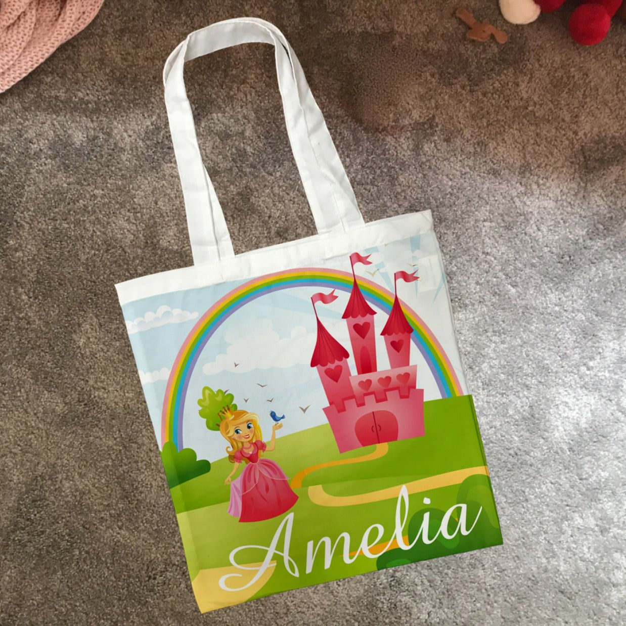 Personalised Children's Tote Bag - Princess