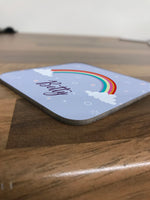 Personalised Children's Coasters - Rainbow