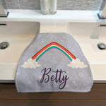 Personalised Children's Face Cloth - Rainbow